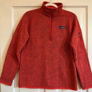 Patagonia Women's Better Sweater 1/4-Zip Fleece- Large